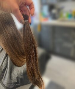 Ocean Kids and Family Salon Hair Donations - April 23 ponytail | Ocean Kids and Family Salon®- Kids haircut expert! Ocean Kids and Family Salon Hair Donations ponytail